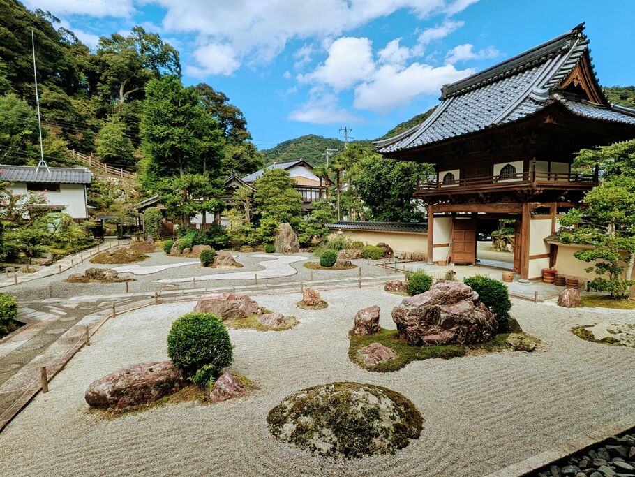 Pessoa trabalhando na terra do jardim com luvas